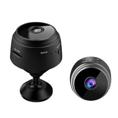 Мини беспроводная камера наблюдения WIFI Full HD A9 цена и информация | Камеры видеонаблюдения | 220.lv