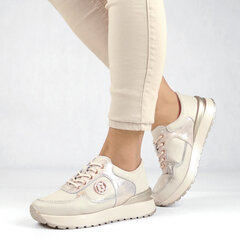 Goodin белые кожаные спортивные туфли цена и информация | Спортивная обувь, кроссовки для женщин | 220.lv