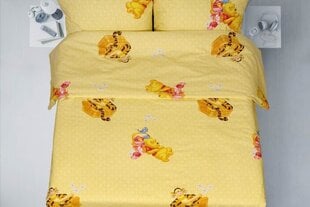 Хлопковое постельное белье из 3 частей Vinipuh & Friends 90x120 см цена и информация | Детское постельное бельё | 220.lv