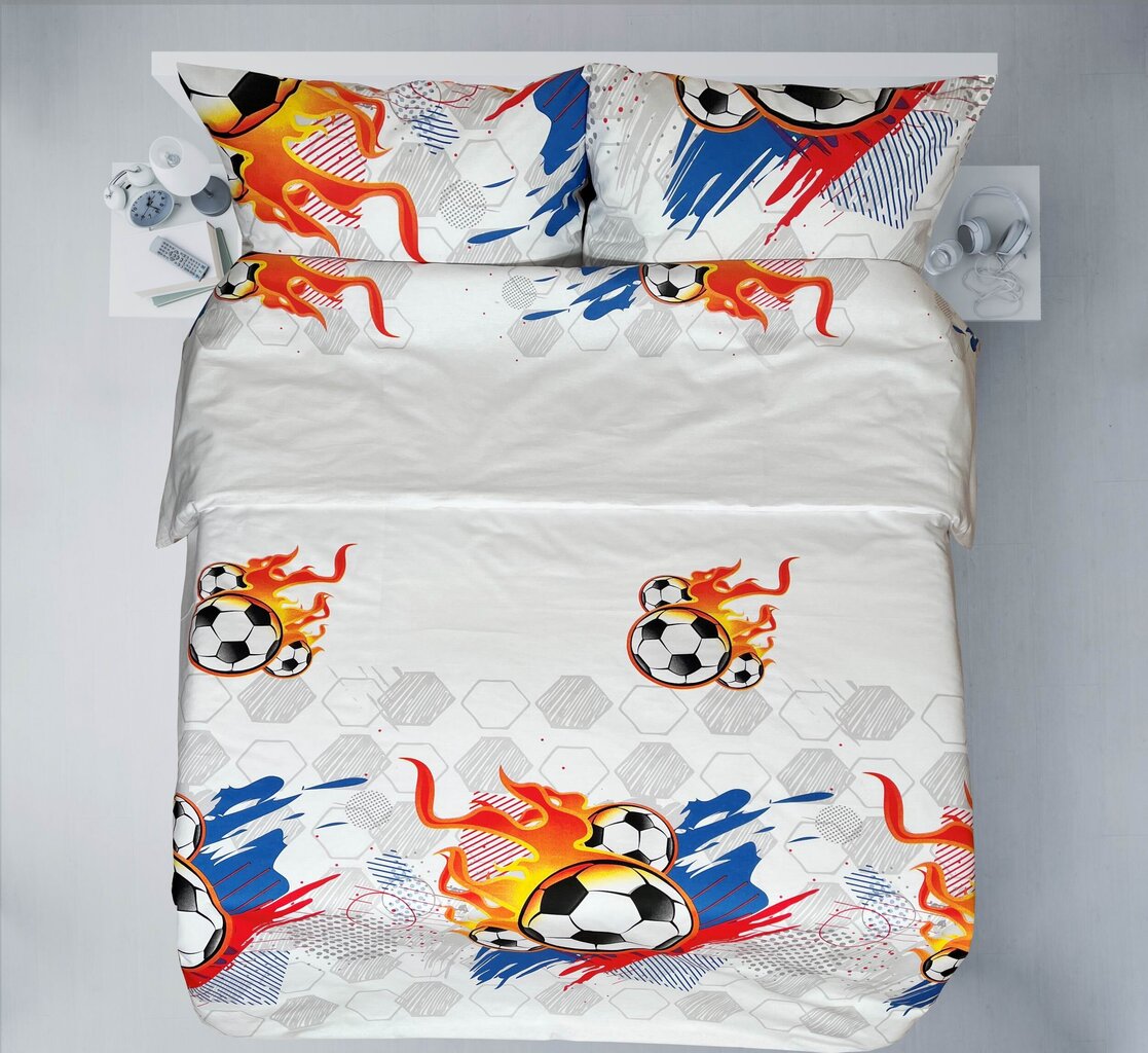Bērnu gultasveļa Fire Ball 3 daļas, 100x135 cm цена и информация | Bērnu gultas veļa | 220.lv