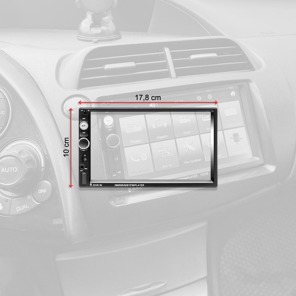 Universāla 2DIN Windows MP5 multivide цена и информация | Auto magnetolas, multimedija | 220.lv
