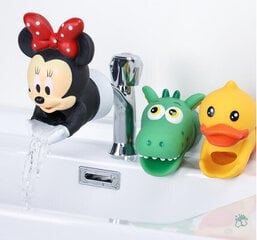 Силиконовый удлинитель/насадка для водопроводного крана Disney Minnie для детей для мытья рук цена и информация | Аксессуары для душа, смесителей | 220.lv
