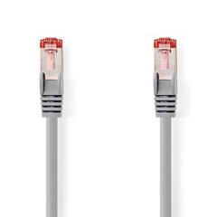 Tīkla kabelis UTP Cat6 RJ45-RJ45, pelēks, 1m цена и информация | Кабели и провода | 220.lv