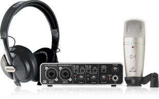 Behringer U-Phoria Studio Pro цена и информация | Наушники с микрофоном Asus H1 Wireless Чёрный | 220.lv