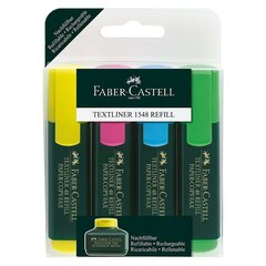 Marķieru komplekts Faber-Castell Tumsā spīdošs 5 gb. cena un informācija | Modelēšanas un zīmēšanas piederumi | 220.lv