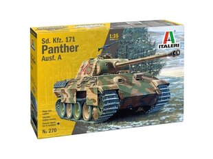 Italeri - Sd.Kfz.171 Panther Ausf. A, 1/35, 0270 цена и информация | Конструкторы и кубики | 220.lv