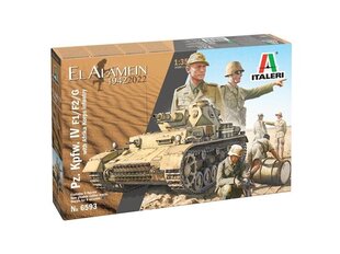 Конструктор Pz.Kpfw.IV F1/F2 /G Su Afrika Korps Infantry Italeri цена и информация | Конструкторы и кубики | 220.lv