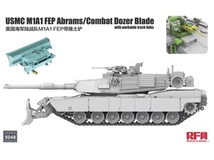 Rye Field Model - USMC M1A1 FEP Abrams/Combat Dozer Blade with workable track links, 1/35, RFM-5048 cena un informācija | Konstruktori | 220.lv