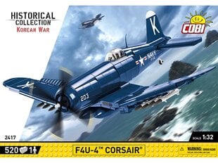 COBI - Конструктор F4U-4 Corsair, 1/32, 2417 цена и информация | Конструкторы и кубики | 220.lv