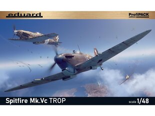 Eduard - Spitfire Mk.Vc TROP Profipack, 1/48, 82126 цена и информация | Конструкторы и кубики | 220.lv