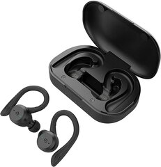 Tie TBE1018 Bluetooth In -ear наушники - водонепроницаемые спортивные наушники с размером скамьи S, M, L, Black цена и информация | Наушники | 220.lv