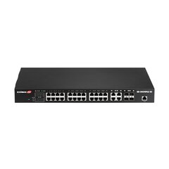 Komutators Edimax GS-5424PLC Gigabit Ethernet (10/100/1000) (PoE) 1U cena un informācija | Komutatori (Switch) | 220.lv