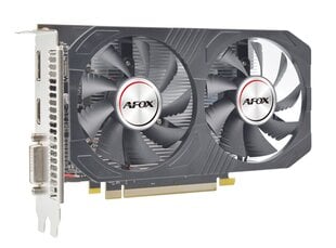 AFOX Geforce GTX1660Ti 6 ГБ GDDR6 DP DVI HDMI ATX с двумя вентиляторами AF1660TI-6144D6H4 цена и информация | Видеокарты (GPU) | 220.lv