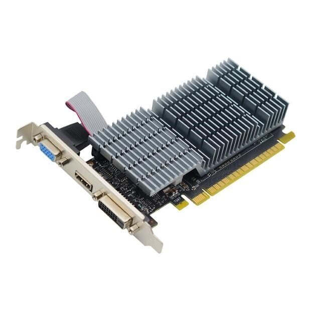 AFOX GeForce GT710 1GB DDR3 64Bit DVI HDMI VGA LP Radiators (AF710-1024D3L5-V3) цена и информация | Videokartes (GPU) | 220.lv