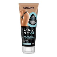 Pretcelulīta ķermeņa serums Soraya Body Diet 24, 200 ml cena un informācija | Pretcelulīta līdzekļi, kosmētika ādas nostiprināšanai | 220.lv