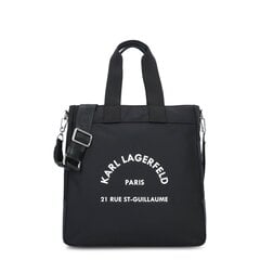 Sieviešu soma Karl Lagerfeld - 225W3018 225W3018-A999_BLACK cena un informācija | Sieviešu somas | 220.lv