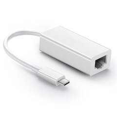 Adapteris UGREEN 40381 US236 Type-C Uz 100mbps par MacBook cena un informācija | Adapteri un USB centrmezgli | 220.lv