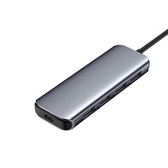 Адаптер Ugreen 50312 CM164 5in1 Type-C До hub 4USB3.0 PD для MacBook Huawei P30 цена и информация | Адаптеры и USB разветвители | 220.lv