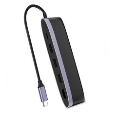 Adapteris UGREEN 50990 CM223 5in1 Type-C Uz hub 3USB3.0 HDMI PD par MacBook Huawei P30 cena un informācija | Adapteri un USB centrmezgli | 220.lv