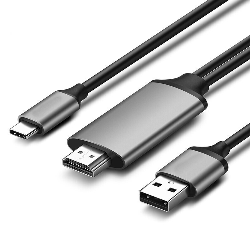 Adapteris UGREEN 50544 CM183 Type-C Uz HDMI USB par iPad Huawei P30 MacBook cena un informācija | Adapteri un USB centrmezgli | 220.lv