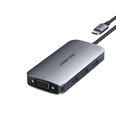 Adapteris UGREEN 50210 4in1 Type-C Uz 3USB3.0 VGA par HUAWEI Mate40/P50 Samsung S20