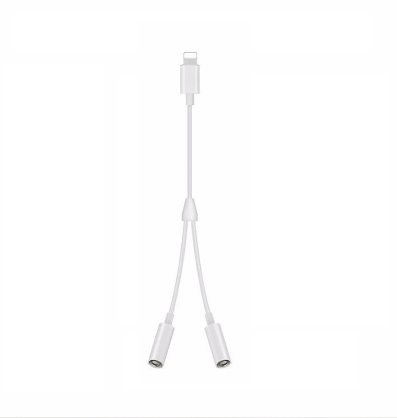 Adapteris Zikko MH027 2in1 lightning 3.5mm par iPhone cena un informācija | Adapteri un USB centrmezgli | 220.lv