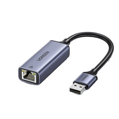 Adapteris UGREEN 50922 CM209 USB3.0 to RJ45 1000mbps cena un informācija | Adapteri un USB centrmezgli | 220.lv