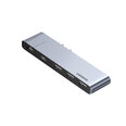 Адаптер Ugreen 60565 CM218 5in1 Type-C До Thunderbolt3 3USB3.0 1000mbps для MacBookPro/Air