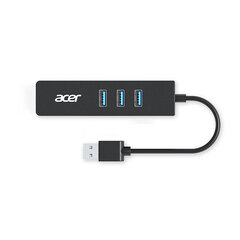 Adapteris Acer A401-BS-1 4in1 USB Uz 1000mbps 3USB2.0 cena un informācija | Adapteri un USB centrmezgli | 220.lv
