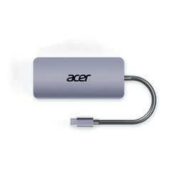 Адаптер Acer HY41-T6-2 6in1 Type-C До 2USB2.0 USB3.0 PD HDMI 100mbps для HUAWEI Mate40/P50 Samsung S20 цена и информация | Адаптеры и USB разветвители | 220.lv