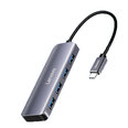 Adapteris Lenovo F1-C04 4in1 Type-C Uz 4USB3.0 par HUAWEI Mate40/P50 Samsung S20