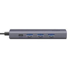 Adapteris ERAZER SC05 Type-C Uz 3USB3.0 PD100W HDMI par HUAWEI Mate40/P50 Samsung S20 cena un informācija | Adapteri un USB centrmezgli | 220.lv