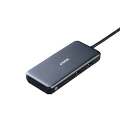 Адаптер Anker A8346 7in1 Type-C До PD100W SD/TF HDMI 2USB3.0 USB-C для HUAWEI Mate40/P50 Samsung S20 цена и информация | Адаптеры и USB разветвители | 220.lv