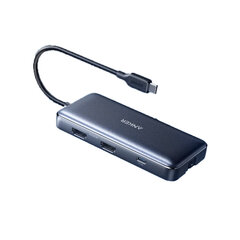 Адаптер Anker A8380 8in1 Type-C До HUB PD100W SD/TF 2HDMI 1000mbps 2USB3.0 для HUAWEI Mate40/P50 Samsung S20 цена и информация | Адаптеры и USB разветвители | 220.lv