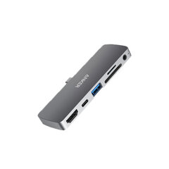 Адаптер Anker A8362 6in1 Type-C До HDMI PD60W AUX 3.5mm SD/TF для iPad Pro цена и информация | Адаптеры и USB разветвители | 220.lv