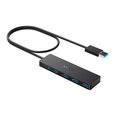 Adapteris ANKER A7516612 4in1 USB Uz 4USB3.0 HUB 35g 60cm