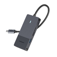 Адаптер Pisen NJ-TC05 7in1 Type-C До HDMI 3USB3.0 PD100W SD/TF для HUAWEI Mate40/P50 Samsung S20 цена и информация | Адаптеры и USB разветвители | 220.lv