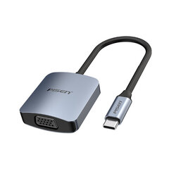 Адаптер Pisen NJ-TC11 2in1 Type-C До HDMI VGA для HUAWEI Mate40/P50 Samsung S20 цена и информация | Адаптеры и USB разветвители | 220.lv