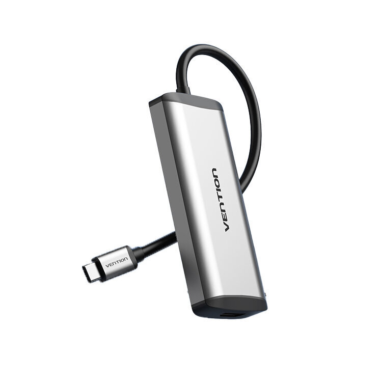 Adapteris VENTION CNBHB 5in1 Type-C Uz 3USB3.0 PD HDMI par HUAWEI Mate40/P50 Samsung S20 цена и информация | Adapteri un USB centrmezgli | 220.lv