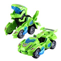 Динозавр-трансформер - зеленый цена и информация | Конструктор автомобилей игрушки для мальчиков | 220.lv
