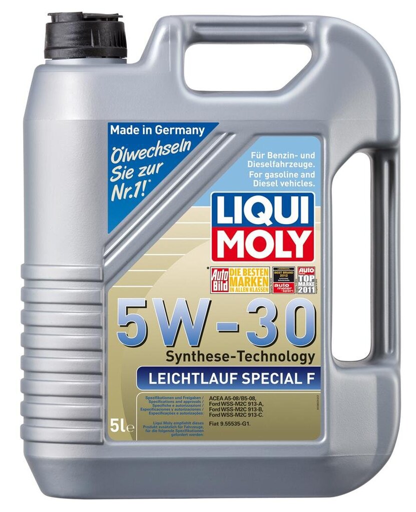 Liqui Moly Special Tec F 5W30 Ford motoreļļa, 5 L cena un informācija | Motoreļļas | 220.lv