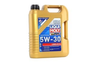 Liqui Moly 5w30 longlife III 20647 motoreļļa, 5L cena un informācija | Motoreļļas | 220.lv