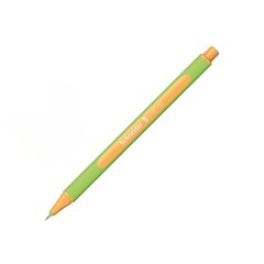 Pildspalva Schneider sastāvs 0,4 mm, zaļš korpuss, neona apelsīna tintes pakotne 10 gabali. cena un informācija | Rakstāmpiederumi | 220.lv