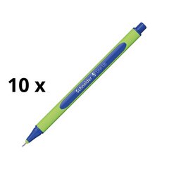 Пен Schneider Line-Up 0,4 мм, зеленый корпус, Blue Ink Package 10 штук. цена и информация | Письменные принадлежности | 220.lv