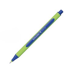 Pildspalva Schneider sastāvs 0,4 mm, zaļš korpuss, zilās tintes 10 gabali. cena un informācija | Rakstāmpiederumi | 220.lv