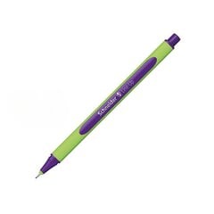 Pen Schneider Line-Up 0,4 мм, зеленый корпус, Purple Ink Pack из 10 шт. цена и информация | Письменные принадлежности | 220.lv