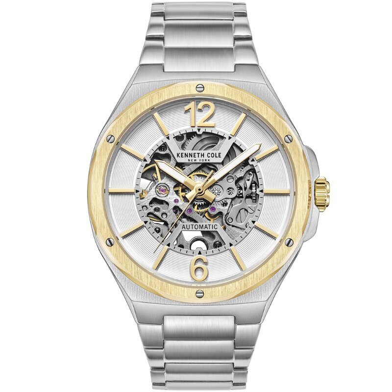 Sieviešu pulkstenis Kenneth Cole Automatic KCWGL2220704 cena un informācija | Sieviešu pulksteņi | 220.lv