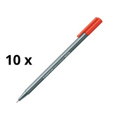Pildspalva Statetler Triplus Fineliner 334, 0,3 mm, 10 gab. cena un informācija | Rakstāmpiederumi | 220.lv