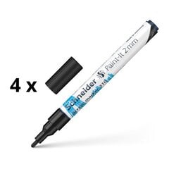 Акриловый маркер Schneider Paint-I 310, 2 мм, 4 шт. цена и информация | Письменные принадлежности | 220.lv