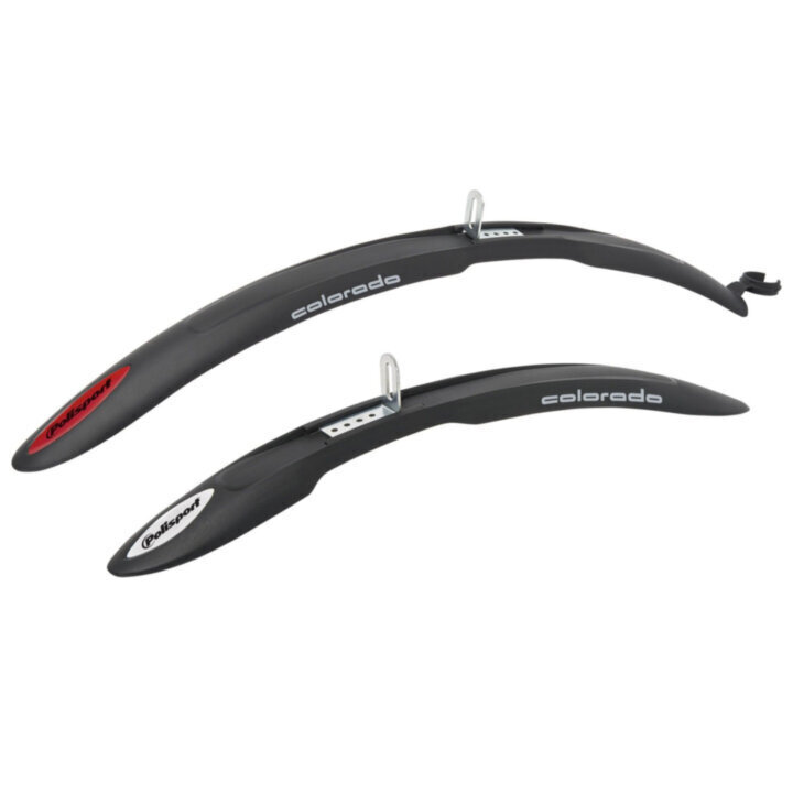 Velosipēdu spārnu komplekts 24"-26", platums - 60mm, 262g, Polisport Colorado (416) 2939 цена и информация | Velo dubļu sargi | 220.lv